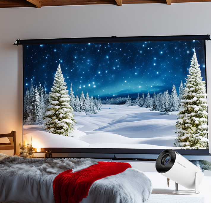 Screen + Projector Bundle